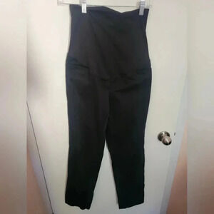 Loft Maternity Pants 2M Black 97% Cotton Fall y2k Casual work preppy